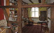Buchbinderei Bibliothek Haupthaus, Foto: Anet Hoppe, Lizenz: tmu GmbH