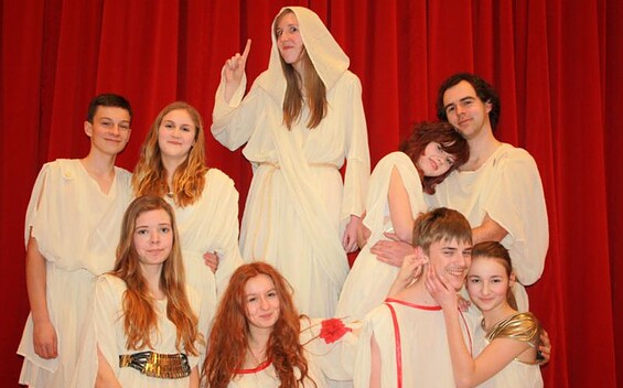 Lysistrate, Foto: Anette Clauß, Lizenz: Theater Stolperdraht
