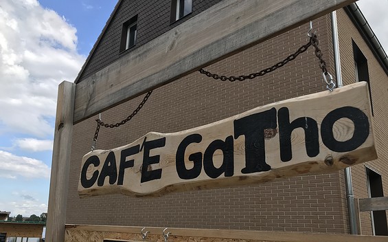 Eingangsbereich Café GaTho , Foto: Anet Hoppe