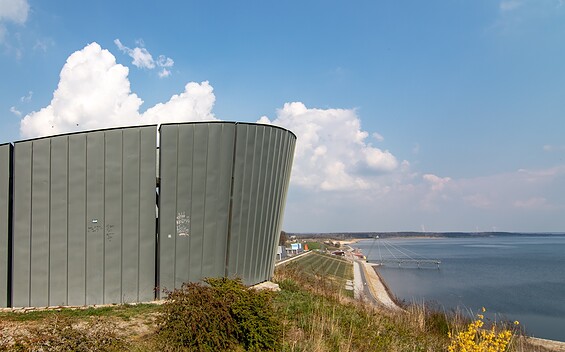 Victoriahöhe Viewpoint on Lake Großräschener See, Foto: Kathrin Winkler, Lizenz: Kathrin Winkler