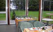 Restaurantblick auf den Grimnitzsee, Foto: Seehotel Schorfheide, Lizenz: Seehotel Schorfheide