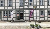 Cafe Hilde und Heinz auf dem Marktplatz Angermünde, Foto: Jasmin Godau, Lizenz: Tourismusverein Angermünde e.V.
