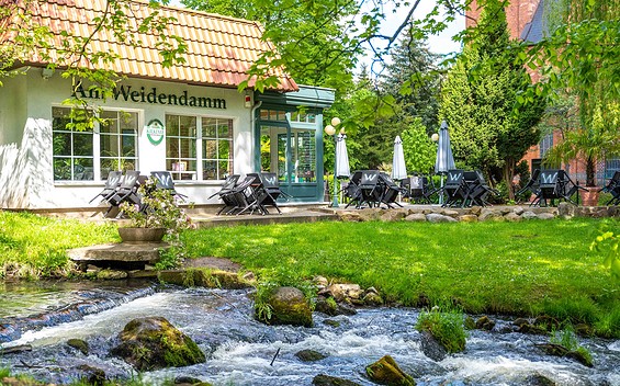 Café am Weidendamm, Foto: Florian Beyer, Lizenz: Stadt Eberswalde