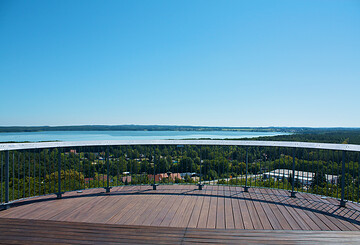 Panoramaweg, Aussichtspalttform, Foto: Amt Joachimsthal (Schorfheide), Lizenz: Amt Joachimsthal (Schorfheide)