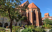 Klostergarten am Dominikanerkloster Prenzlau, Foto: Alena Lampe