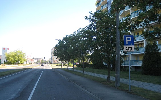 Wohnmobilstellplatz Dr. Wilhelm-Külz-Straße, Foto: Stadt Hoyerswerda, Lizenz: Stadt Hoyerswerda