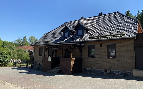 Gaststätte Zum Kroghus Außenansicht, Foto: Alena Lampe