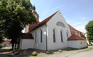 Wendisch-Deutsche Doppelkirche in Vetschau/Spreewald, Foto: Stefan Laske, Lizenz: REG Vetschau mbH