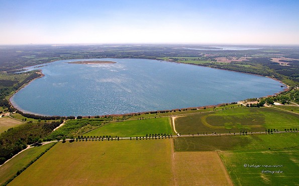 Der See hat eine Wasserfläche von 457 ha, Foto: Holger Neumann, Lizenz: Holger Neumann