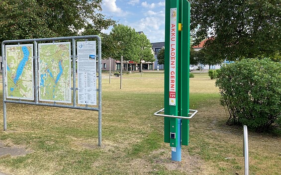 Wendisch Rietz charging station, Foto: Laura Beister