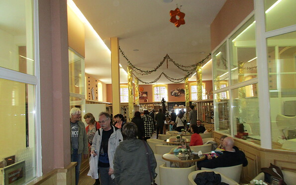 Café im Marstall Boitzenburg, Foto: Anet Hoppe