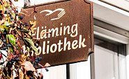 Fläming-Bibliothek im Gasthof Moritz, Foto: Catharina Weisser, Lizenz: Tourismusverband Fläming e.V.