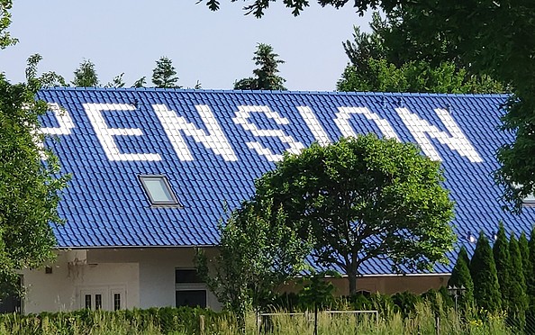 Aussenansicht Pension &quot;Am blauen Dach&quot;, Foto: Mandy Köchler