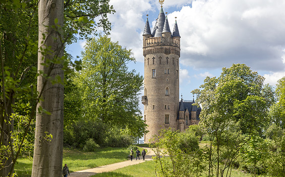 Flatowturm Tower at Babelsberg Park in Potsdam, Foto: André Stiebitz, Lizenz: SPSG/ PMSG