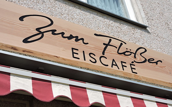 Eiscafé "Zum Flößer", Foto: Ellen Meier, Lizenz: Touristinformation Lychen