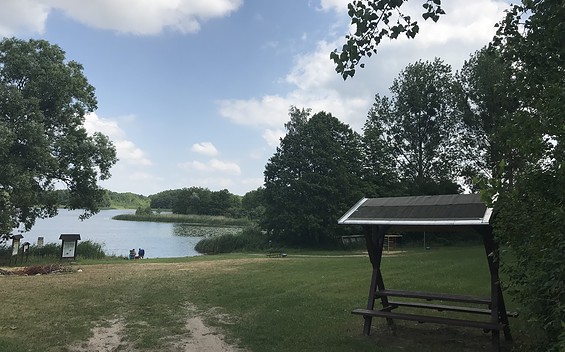 Badestelle am Zaarsee, Foto: Anet Hoppe
