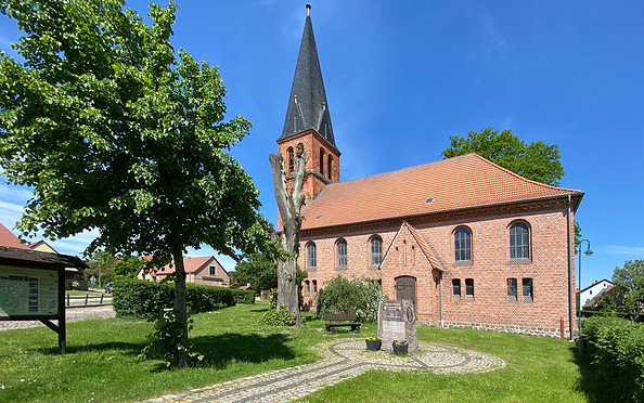 Kirche von Friedrichswalde, Foto: Michael Mattke, Lizenz: Amt Joachimsthal(Schorfheide)