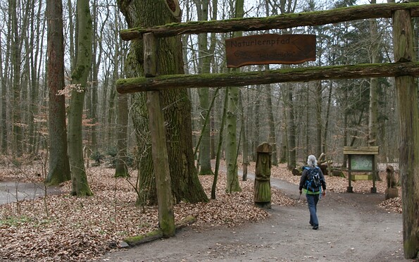 Entrance to the nature path, Foto: Jeannette Küther, Lizenz: Tourismusverband Prignitz e.V.
