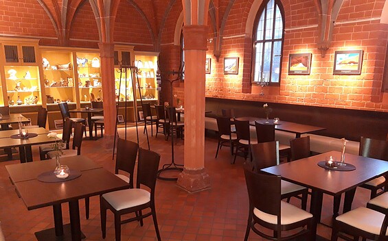 Gastraum KlosterCafé Prenzlau, Foto: Stefan Heß