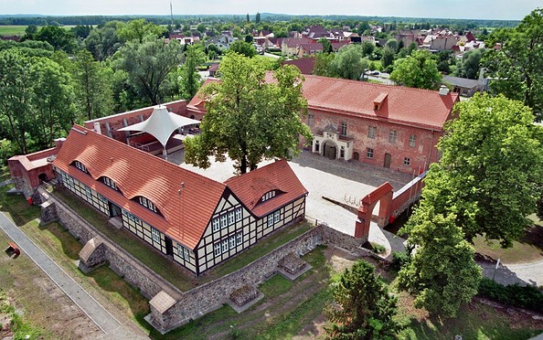 Burg Storkow - Luftaufnahme, Foto: André Emmerich, Foto: André Emmerich