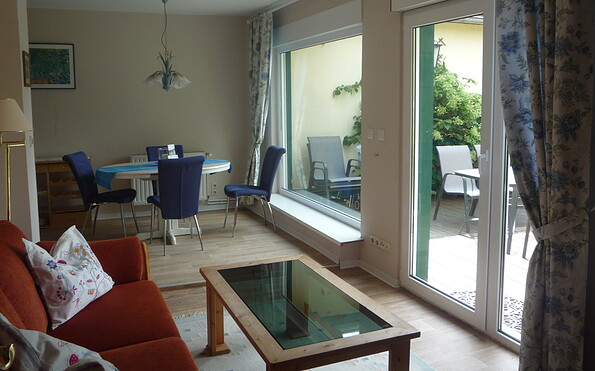 Ferienhäuser am Großen Lychensee - Haus 2 - Wohn-Essbereich, Foto: Schraps, Foto: Schraps