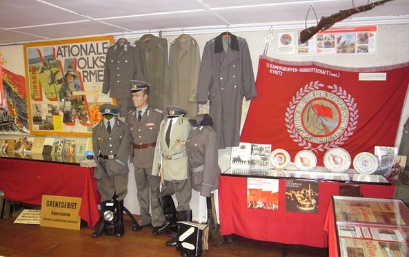 DDR-Geschichtsmuseum im Dokumentationszentrum Perleberg - militärpolitisches Kabinett, Foto: Hans-Peter Freimark