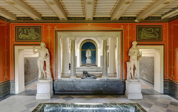 Interior View Roman Baths , Foto: André Stiebitz, Lizenz: SPSG/PMSG