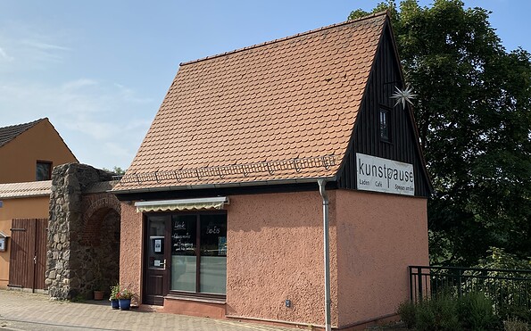 Café Kunstpause in Lychen, Foto: Alena Lampe