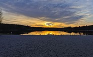 Sonnenuntergang am Großsee, Foto: R. Jahn, Lizenz: R. Jahn