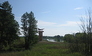 Aussichtsturm Mescherin, Foto: Alena Lampe