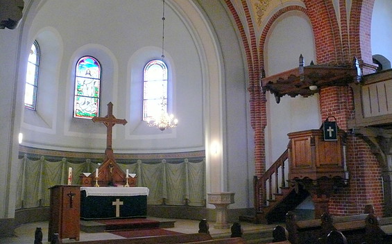 Evangelische Dorfkirche Drachhausen, Foto: N. Mucha, Lizenz: Amt Peitz