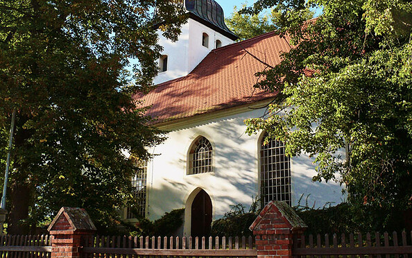 Evangelische Kirche Tauer, Foto: N. Mucha, Lizenz: Amt Peitz