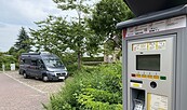 Stellplatz am Parkplatz Oberwall in Angermünde, Foto: Alena Lampe