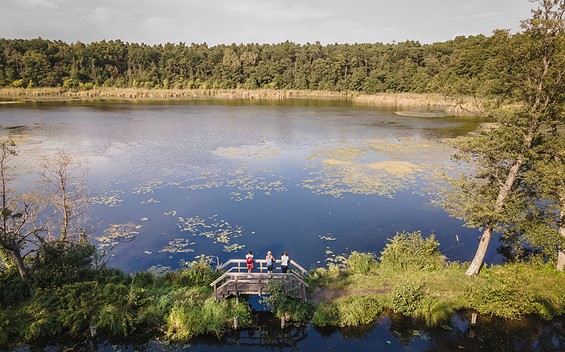 Löcknitztal auf dem 66-Seen-Wanderweg, Foto: Christoph Creutzburg, Lizenz: Seenland Oder-Spree