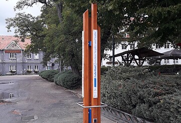 Ladestation am Bio-Biergarten in der Friedensstadt Weißenberg