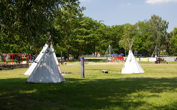 Spielplatz Ahorn Seehotel Templin, Foto: Alena Lampe