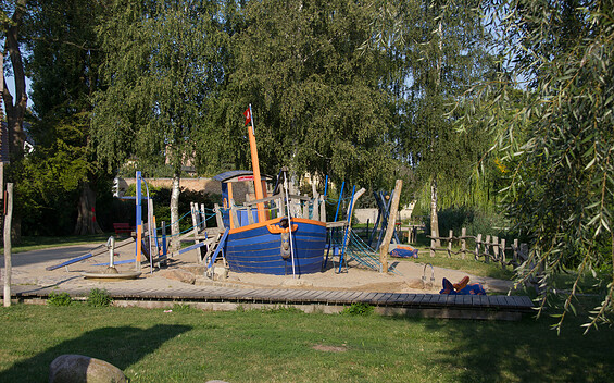 Spielplatz am Mündesee Angermünde, Foto: Alena Lampe