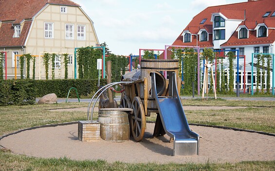 Spielplatz Nordufer Prenzlau, Foto: Alena Lampe