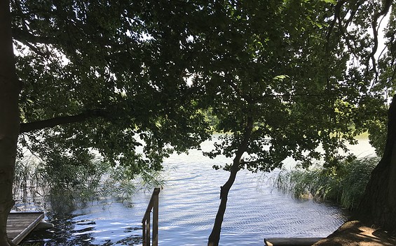 Badestelle Knehden Netzowsee, bathing lake