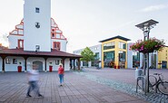 Market square with a view of the Fürstenwalde town hall, Foto: Florian Läufer, Lizenz: Seenland Oder-Spree