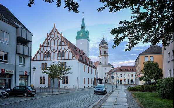 Fürstenwalde cathedral and old town hall, Foto: Florian Läufer, Lizenz: Seenland Oder-Spree