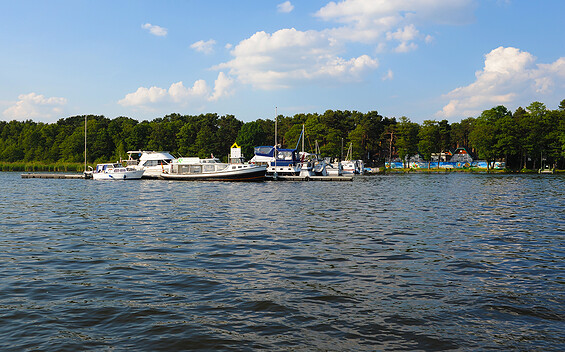 Pier 38 at Crossinsee - view from the lake side , Foto: Christin Drühl, Lizenz: Christin Drühl