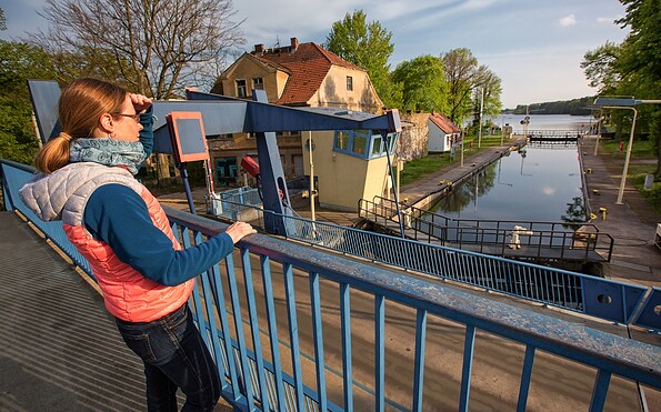 Woltersdorf lock, Foto: Florian Läufer, Lizenz: Seenland Oder-Spree