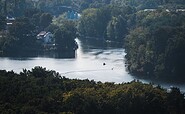 View from the observation tower in Woltersdorf, Foto: Christoph Creutzburg, Lizenz: Seenland Oder-Spree