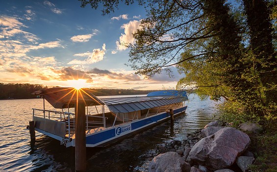 Strausseefähre, Foto: Florian Läufer, Lizenz: Seenland Oder-Spree