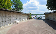 Bootshaus Roll - historische Schließfächer für Paddelboote, Foto: Christin Drühl, Lizenz: Christin Drühl