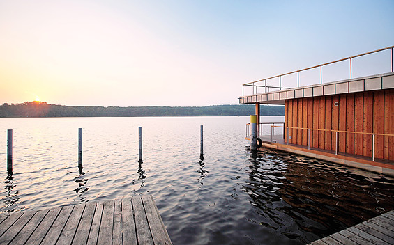 Bootsliegeplatz INSELHOTEL Potsdam-Hermannswerder, Foto: Reinhard & Sommer, Lizenz: Inselhotel Potsdam