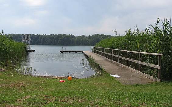 Hardenbeck, Haussee - Haussee Badestelle, Foto: Anet Hoppe