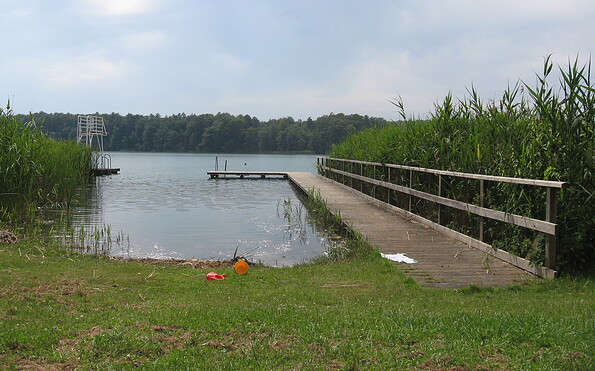 Hardenbeck, Haussee - Haussee Badestelle, Foto: Anet Hoppe
