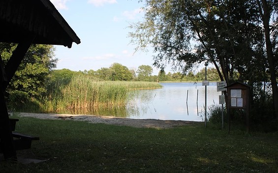Großer Kuhsee Badestelle in Karlshof bei Gramzow, Foto: Alena Lampe